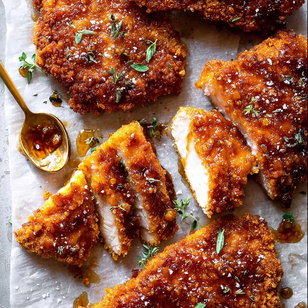 Easy Baked Crunchy Hot Honey Chicken 4 Baked Crunchy Hot Honey Chicken Recipe - Recipe Image