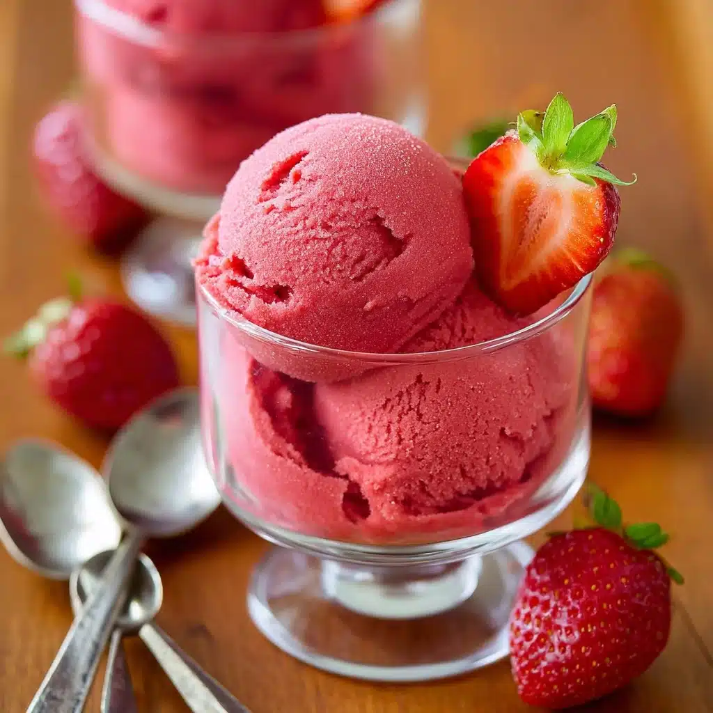 Strawberry Sorbet 4 Egg Tortilla Bake (2 Ways) Recipe - Recipe Image