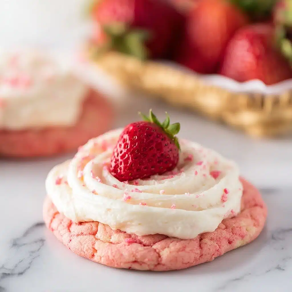 Strawberry Cheesecake Cookies 5 Fresh Strawberry Yum Yum Recipe - Recipe Image