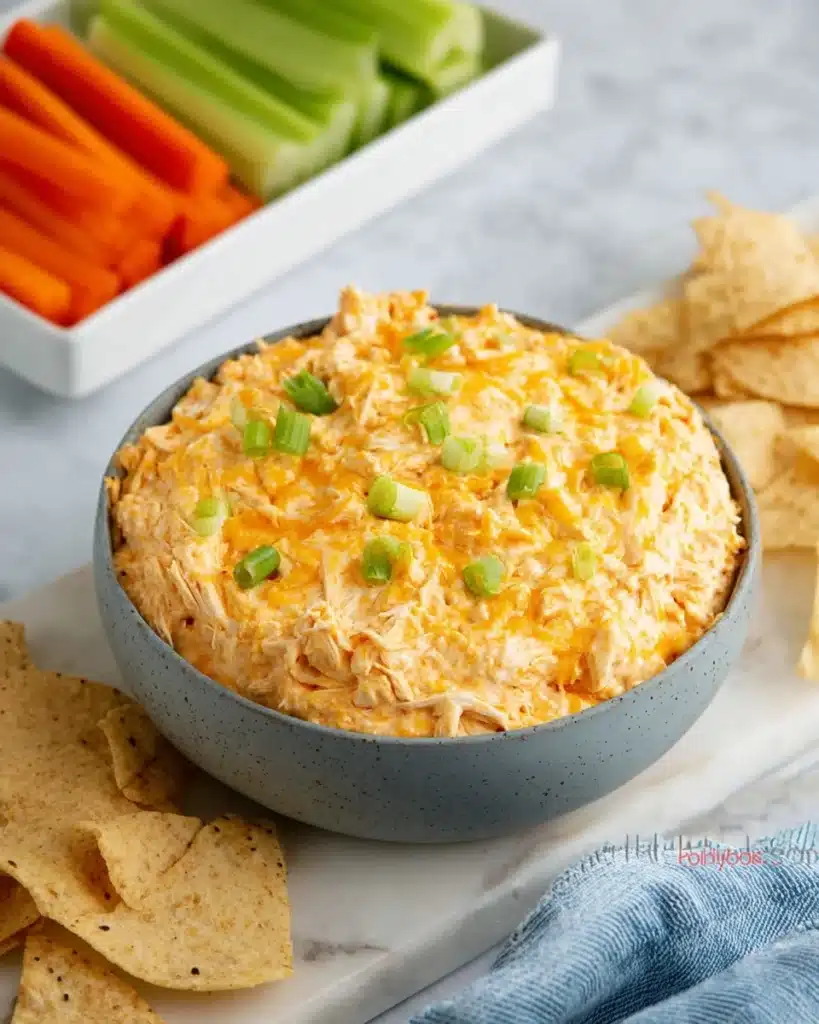 Crockpot Buffalo Chicken Dip Recipe