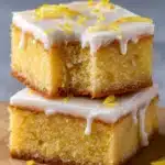 Easy Lemon Brownies Recipe