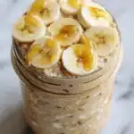 Peanut Butter Banana Overnight Oats Recipe
