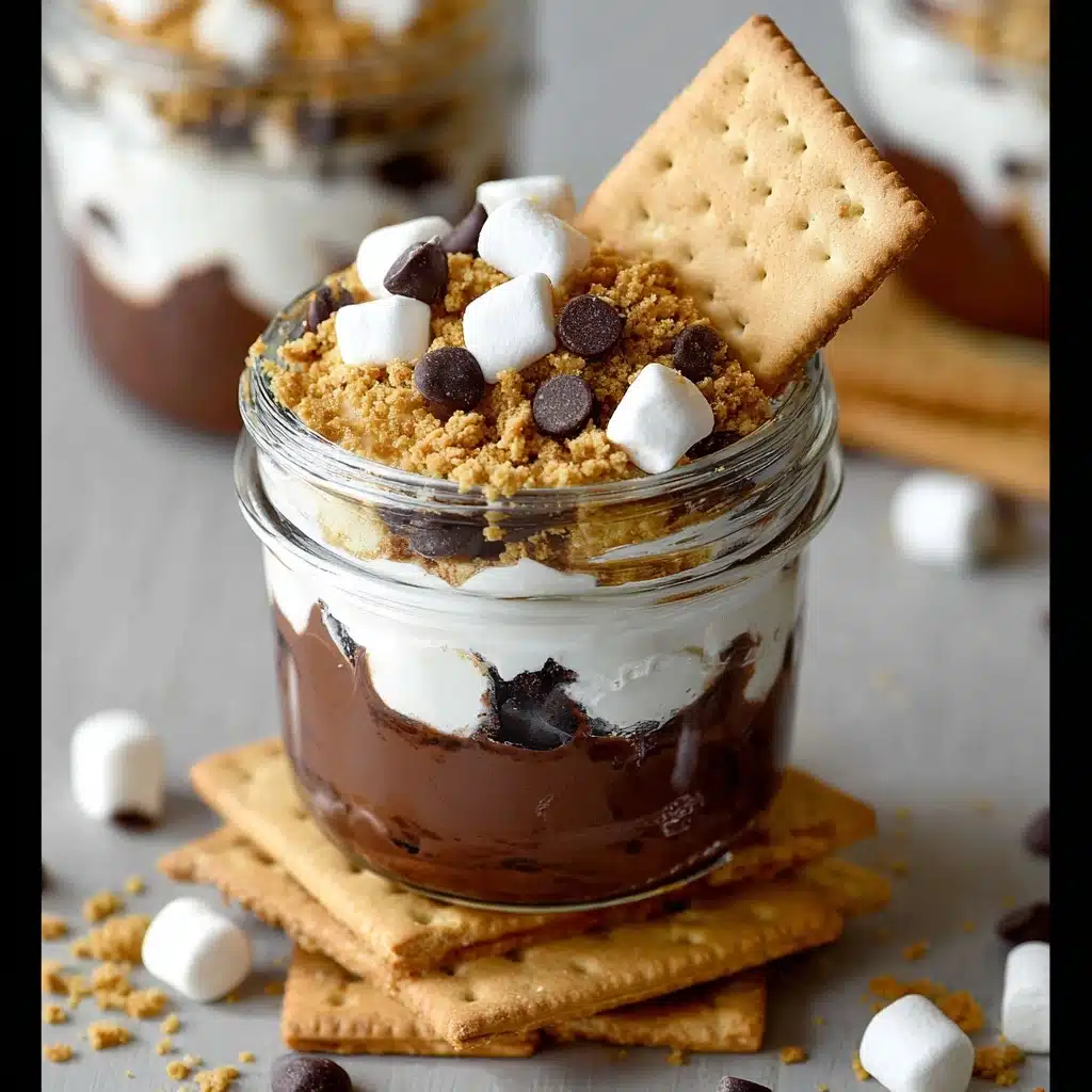 S'mores Pudding Parfaits Recipe 3 S'mores Pudding Parfaits Recipe - Recipe Image