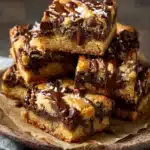 Coconut Toffee Chocolate Chip Cookie Bars Recipe