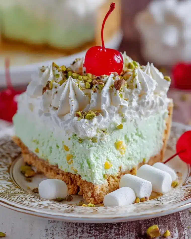 Easy Pistachio Pie Recipe