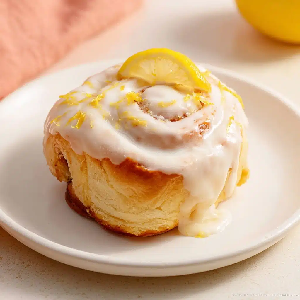 Lemon Sweet Rolls Recipe 5 Lemon Sweet Rolls Recipe - Recipe Image