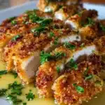 Longhorn Garlic Parmesan Crusted Chicken Recipe