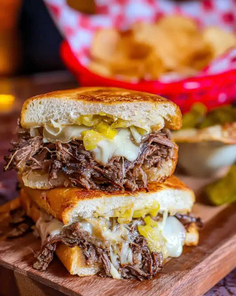 Slow Cooker Italian Beef Sandwiches Recipe