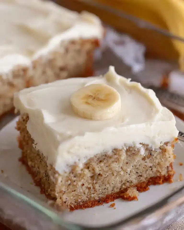 The Best Banana Cake Recipe