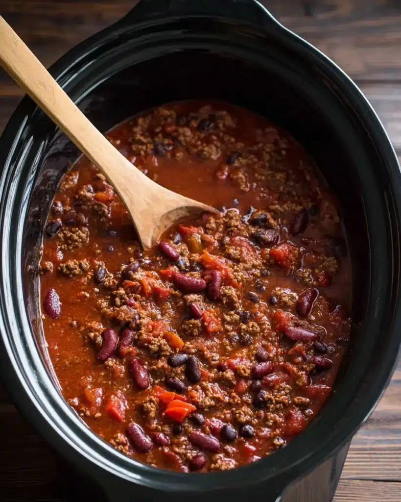 Classic Slow Cooker Chili Recipe