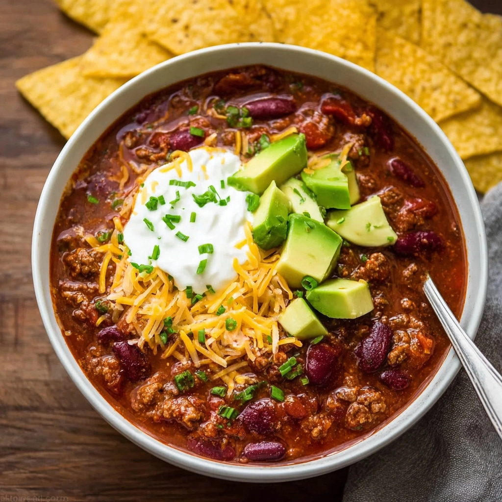 Classic Slow Cooker Chili Recipe 4 Classic Slow Cooker Chili Recipe - Recipe Image