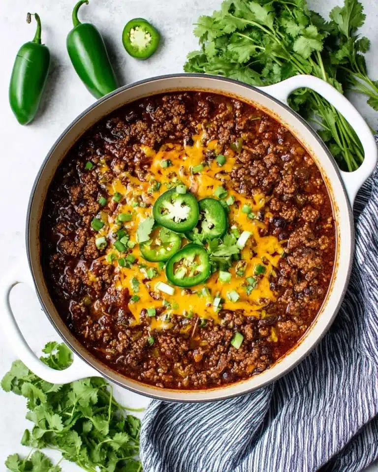 Best Texas Style Chili Recipe (No Beans) Recipe