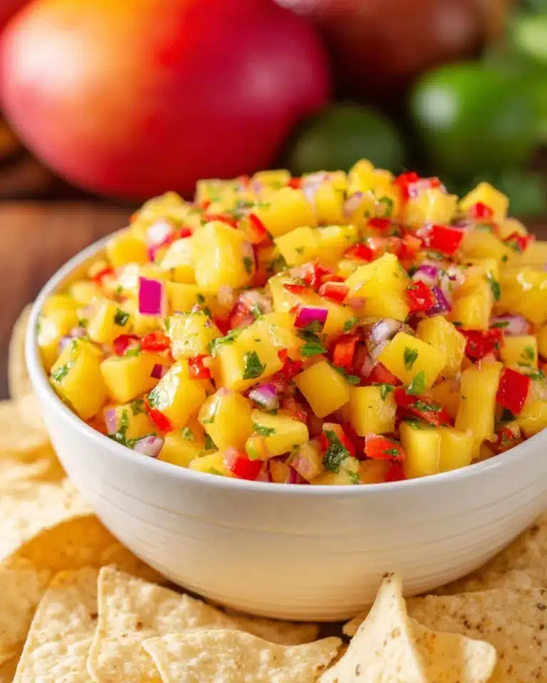 Pineapple Mango Salsa Recipe