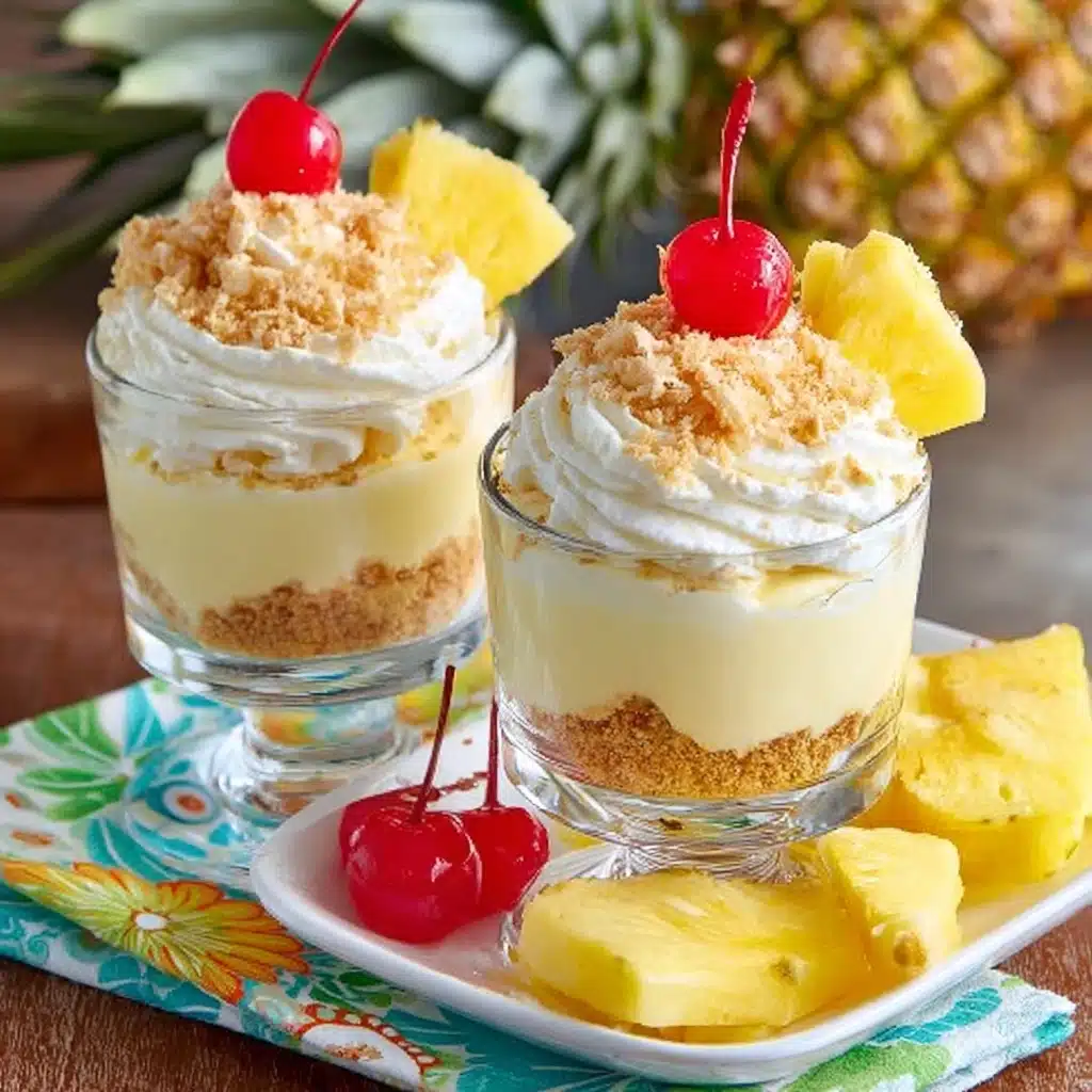 PINA COLADA CHEESECAKE MOUSSE Recipe 4 PINA COLADA CHEESECAKE MOUSSE Recipe - Recipe Image