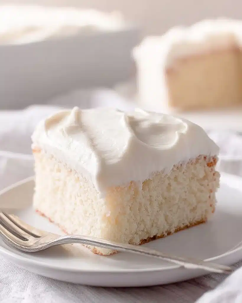 White Snack Cake Recipe