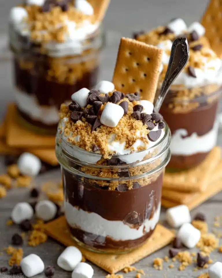 S'mores Pudding Parfaits Recipe