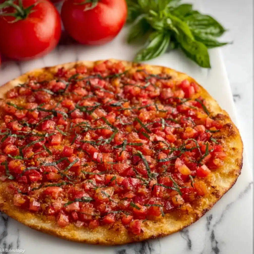 Bruschetta Pizza Recipe 4 Bruschetta Pizza Recipe - Recipe Image