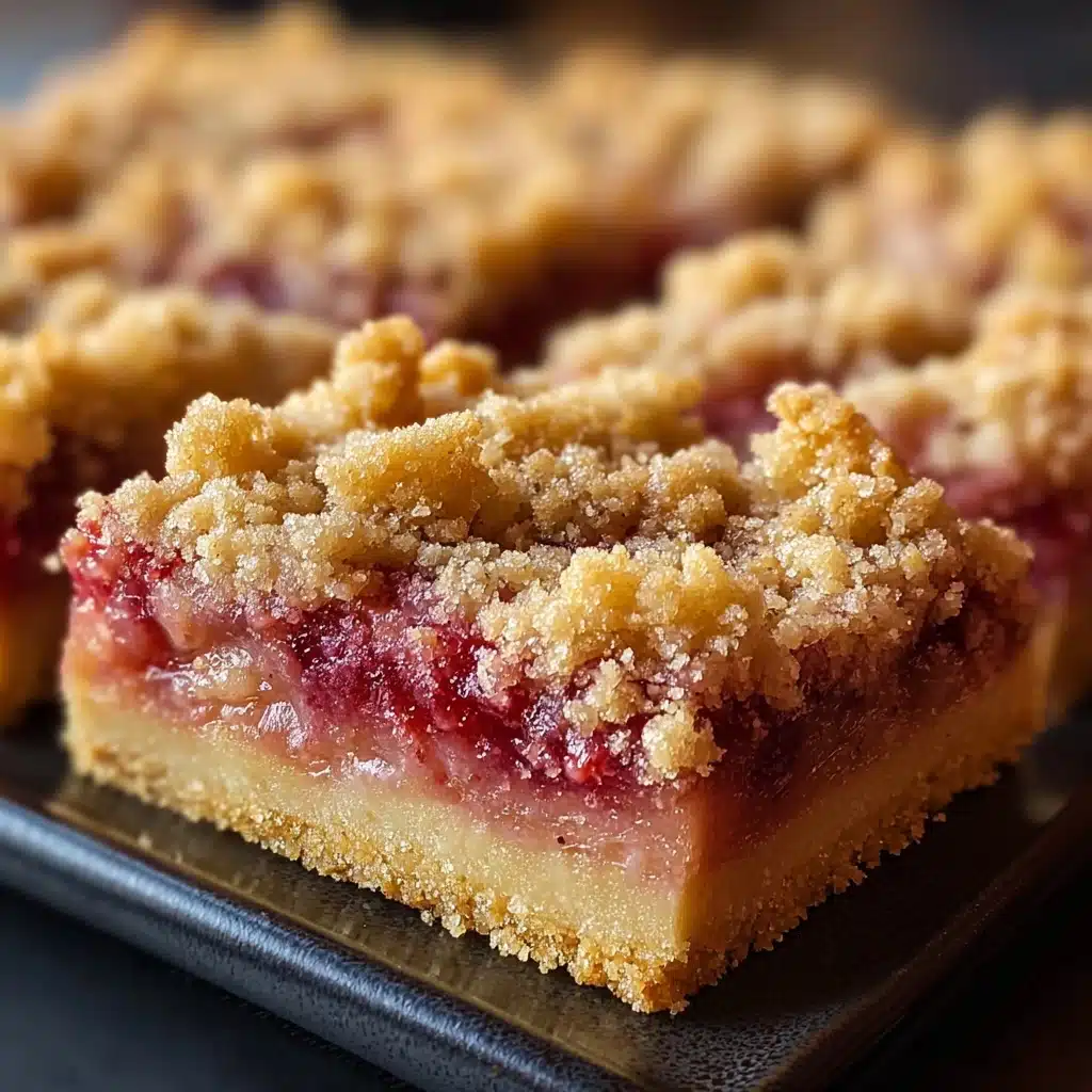 Delightful Rhubarb Shortbread Bars with a Buttery Crust Recipe 4 Delightful Rhubarb Shortbread Bars with a Buttery Crust Recipe - Recipe Image