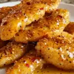 Spicy Honey Butter Garlic Chicken Tenders Recipe