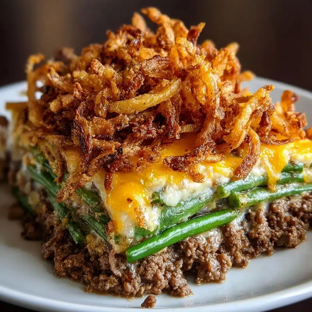 Hamburger Green Bean Casserole Recipe 5 Hamburger Green Bean Casserole Recipe - Recipe Image