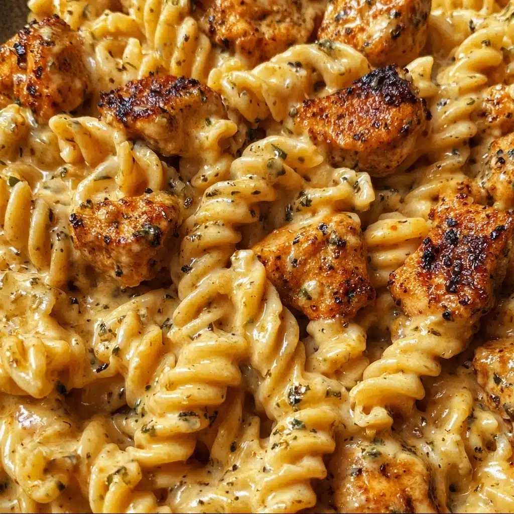 Cheesy Cajun Garlic Chicken Rotini Skillet Recipe 5 Cheesy Cajun Garlic Chicken Rotini Skillet Recipe - Recipe Image