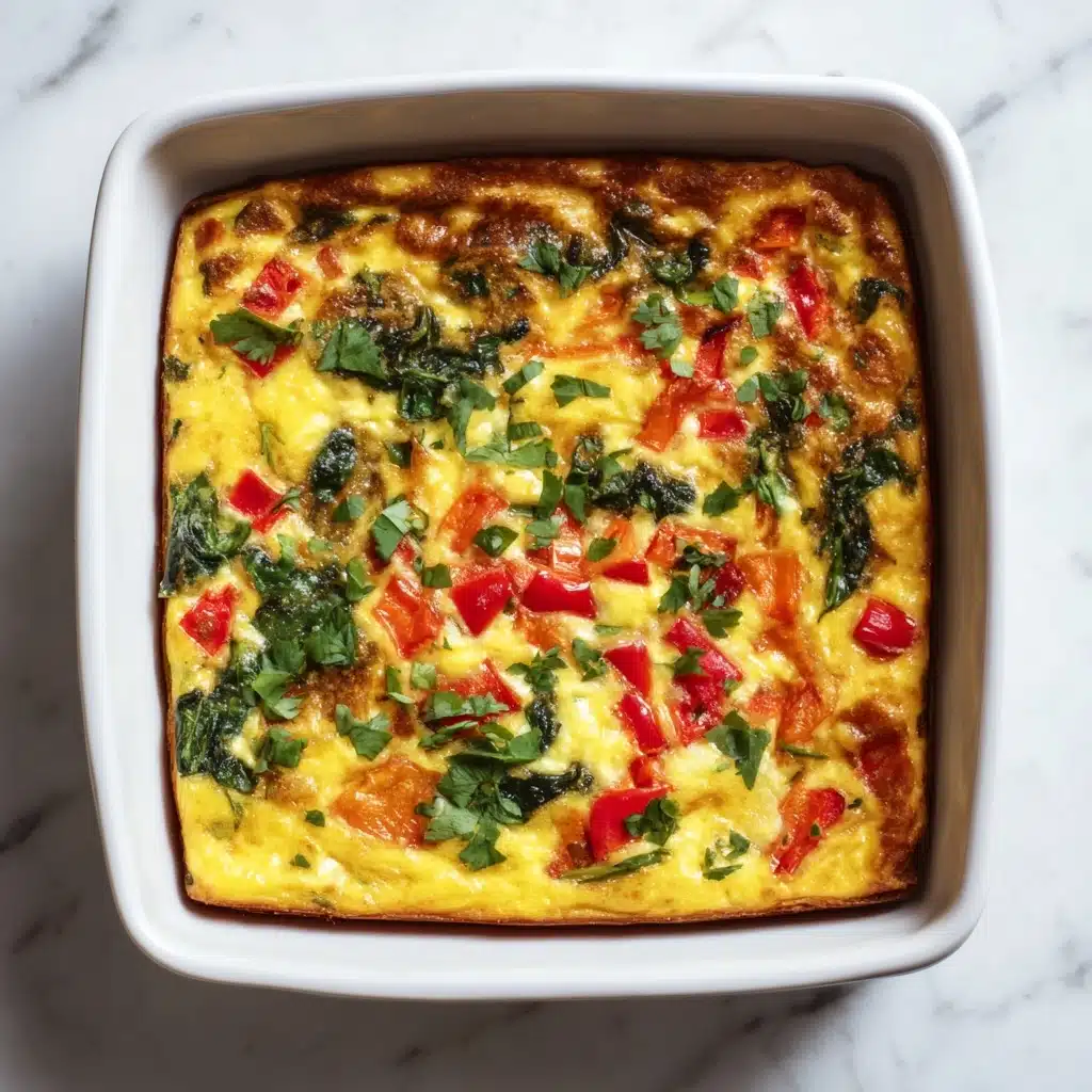 Air Fryer Breakfast Frittata Recipe - Recipe Image