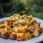 Cheesy Ranch Potatoes and Sausage Recipe