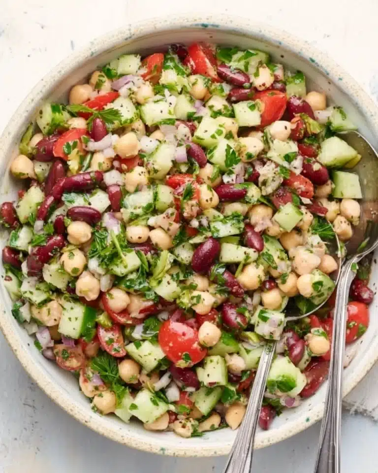 Mediterranean Bean Salad Recipe