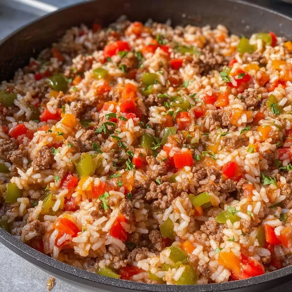 Unstuffed Pepper Skillet Recipe 5 Unstuffed Pepper Skillet Recipe - Recipe Image