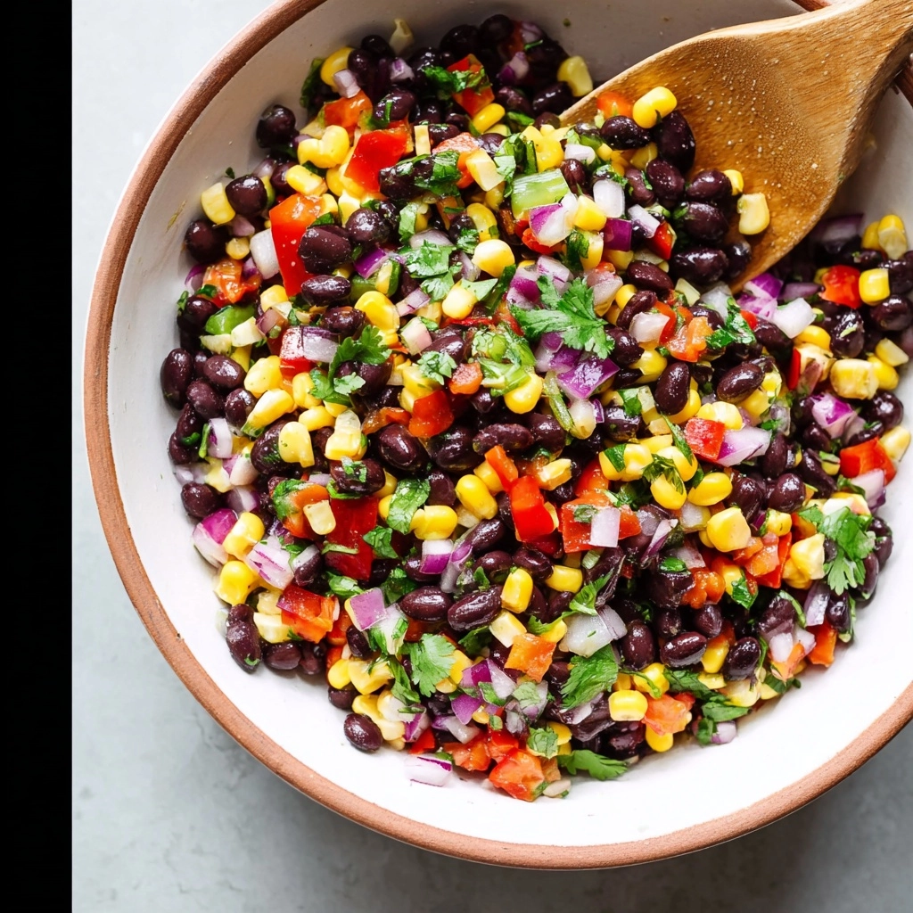 QUICK & EASY Corn and Black Bean Salad Recipe 4 Corn and Black Bean Salad Recipe - Recipe Image