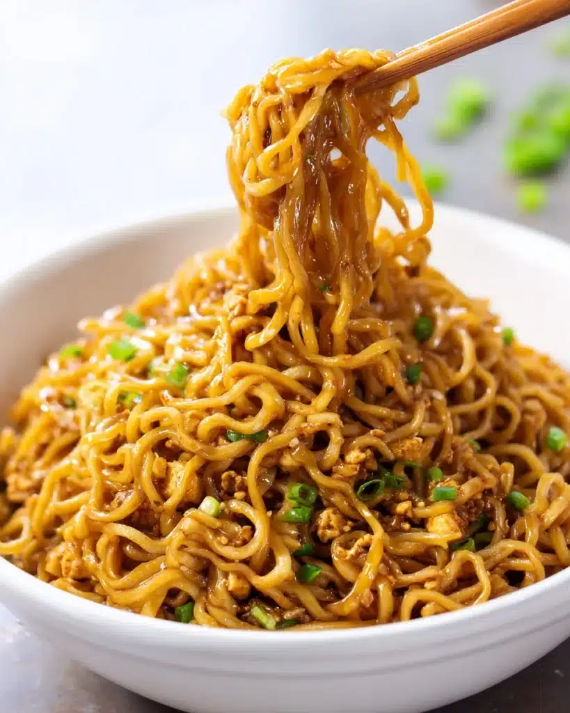 Easy Saucy Ramen Noodles Recipe