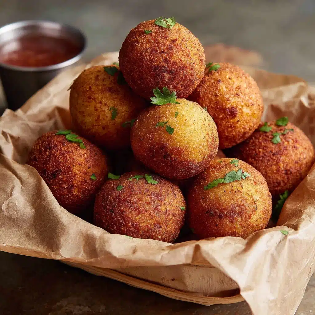 Cheesy Potato Balls Recipe - Recipe Image
