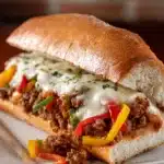 Philly Cheesesteak Sloppy Joes Recipe
