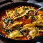 One Pot Lasagna Soup Recipe