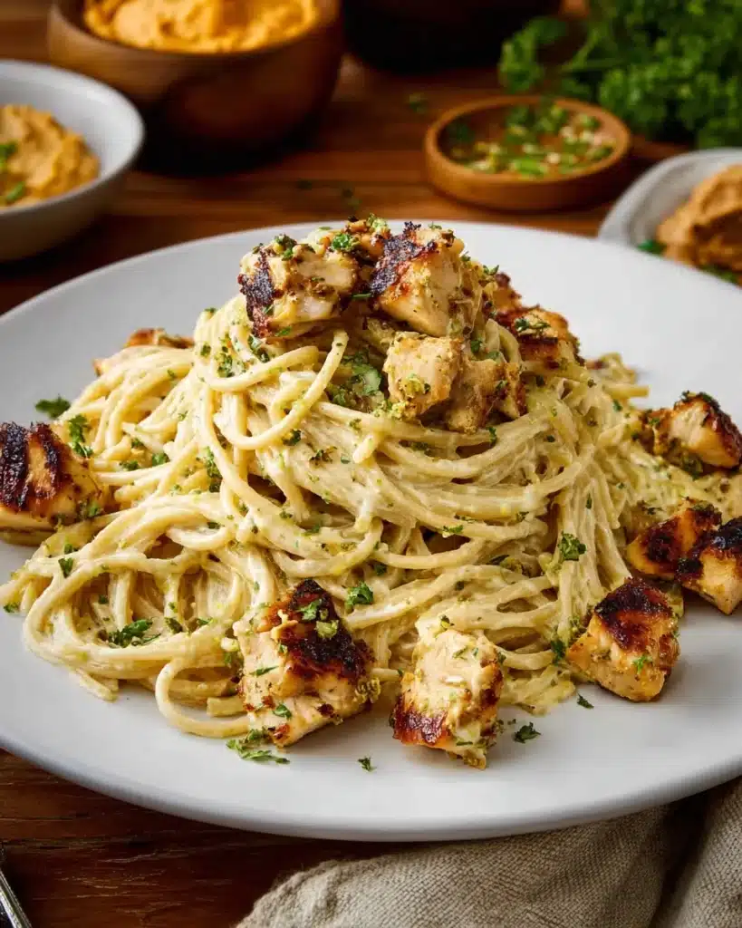 Cowboy Butter Chicken Linguine Recipe