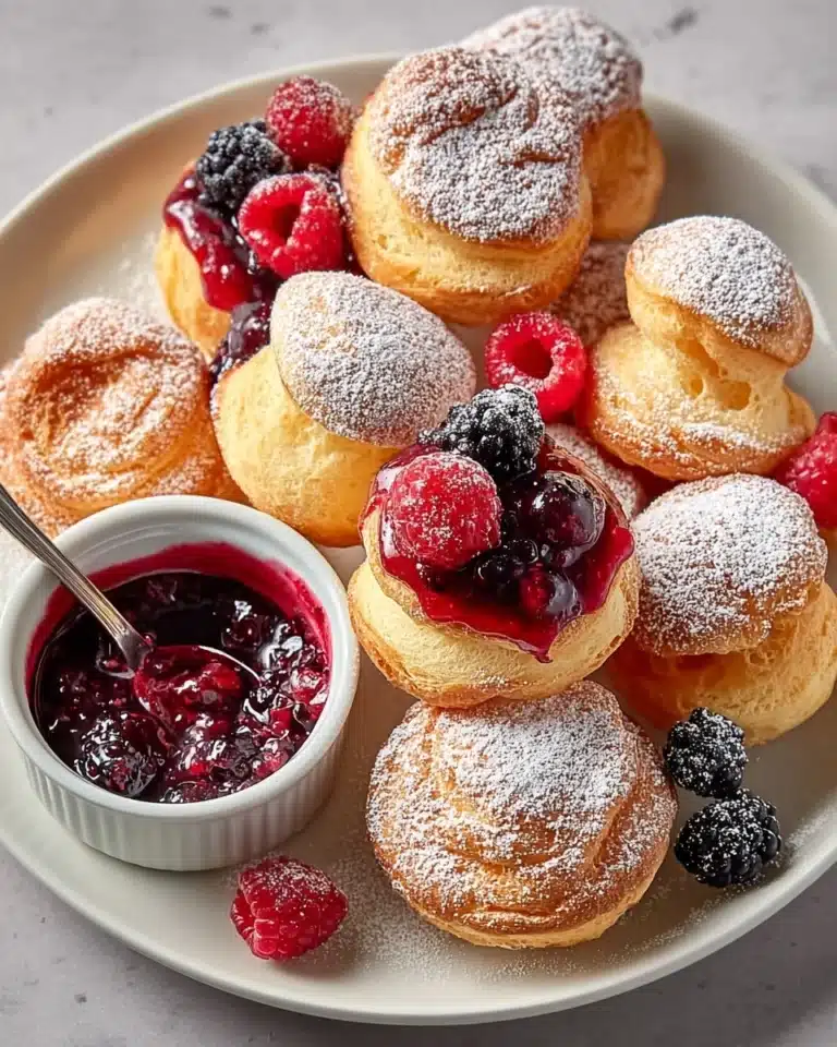 Mini Dutch Baby Pancakes Recipe