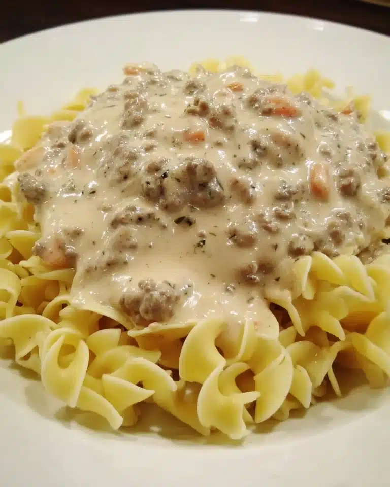 Michelle's Ultimate Beef Stroganoff Casserole Recipe