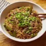 Asian Ground Beef Noodle Bowls Recipe