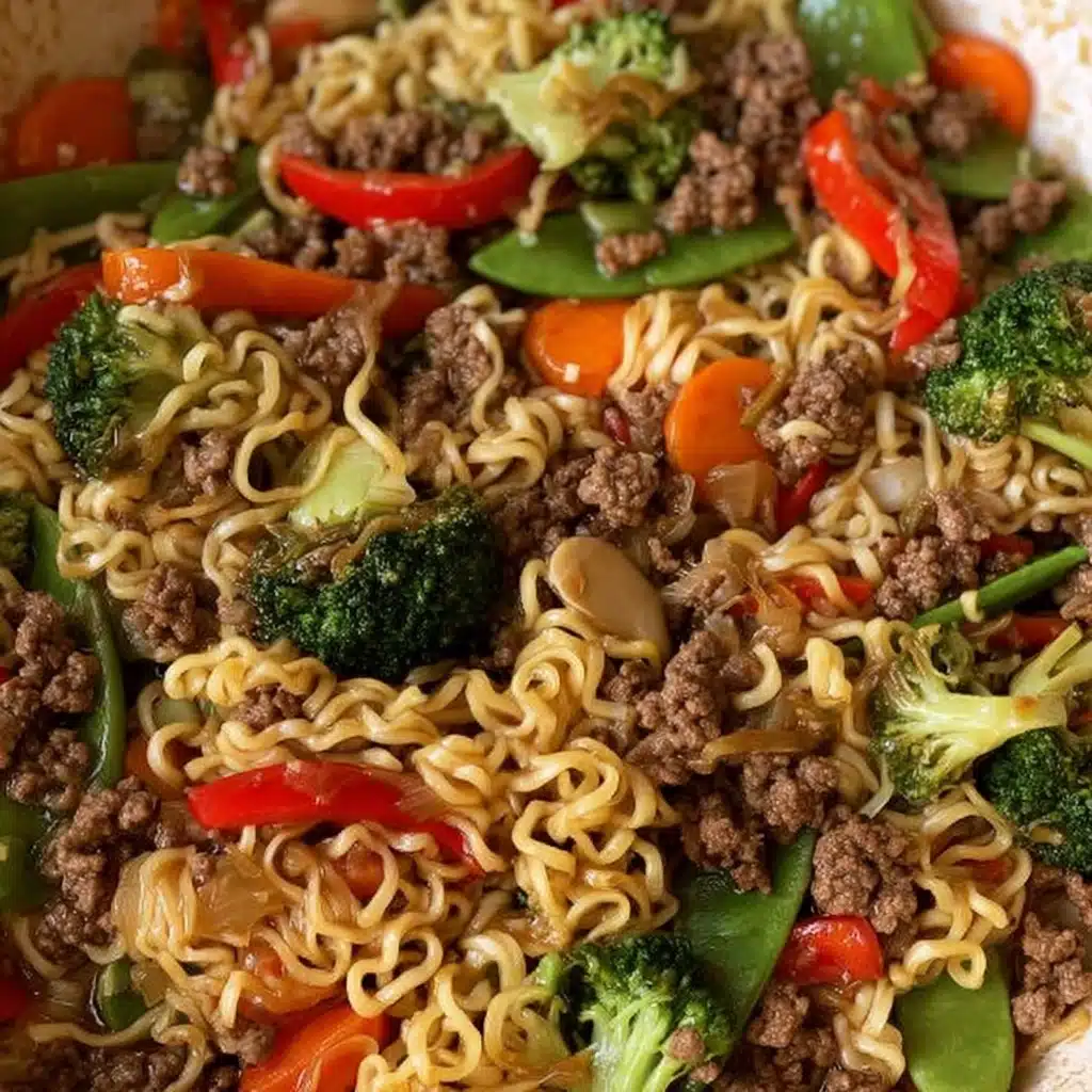 Asian Ground Beef Noodle Bowls Recipe 5 Asian Ground Beef Noodle Bowls Recipe - Recipe Image