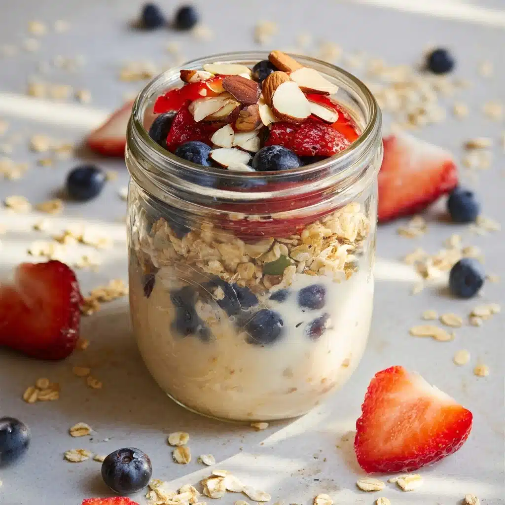 Easy Overnight Oats Recipe 4 Easy Overnight Oats Recipe - Recipe Image