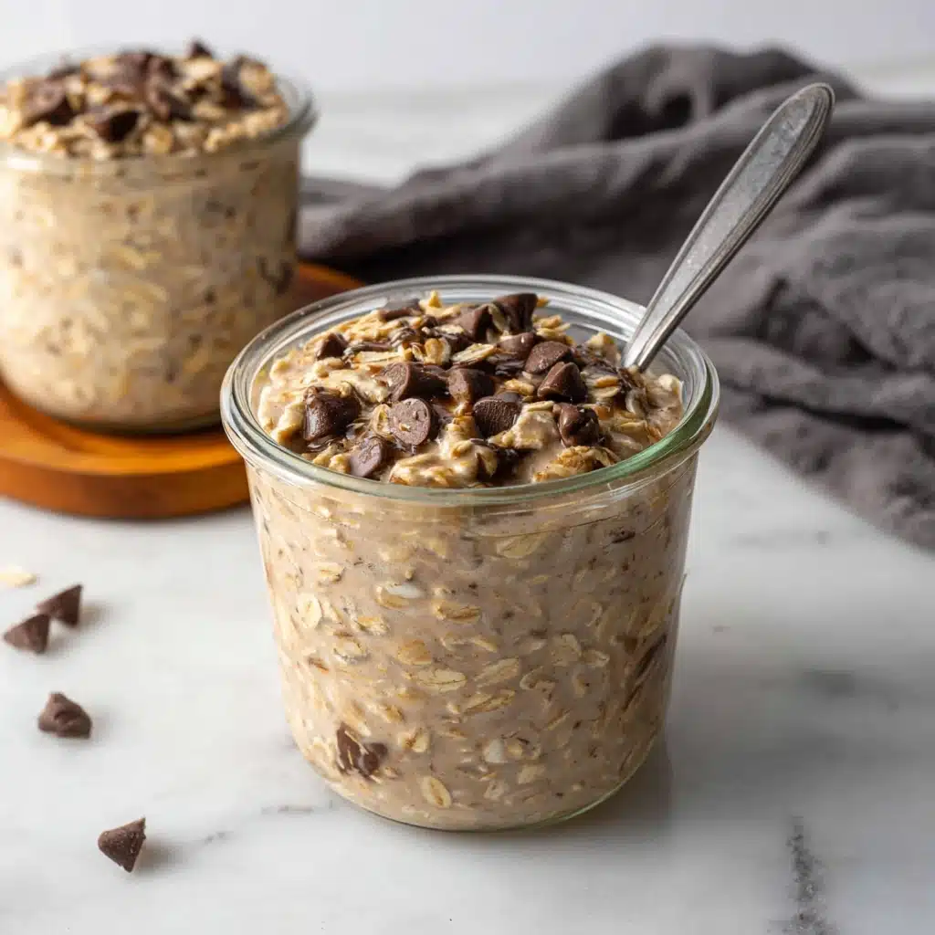 Cookie Dough Overnight Oats Recipe 4 Cookie Dough Overnight Oats Recipe - Recipe Image
