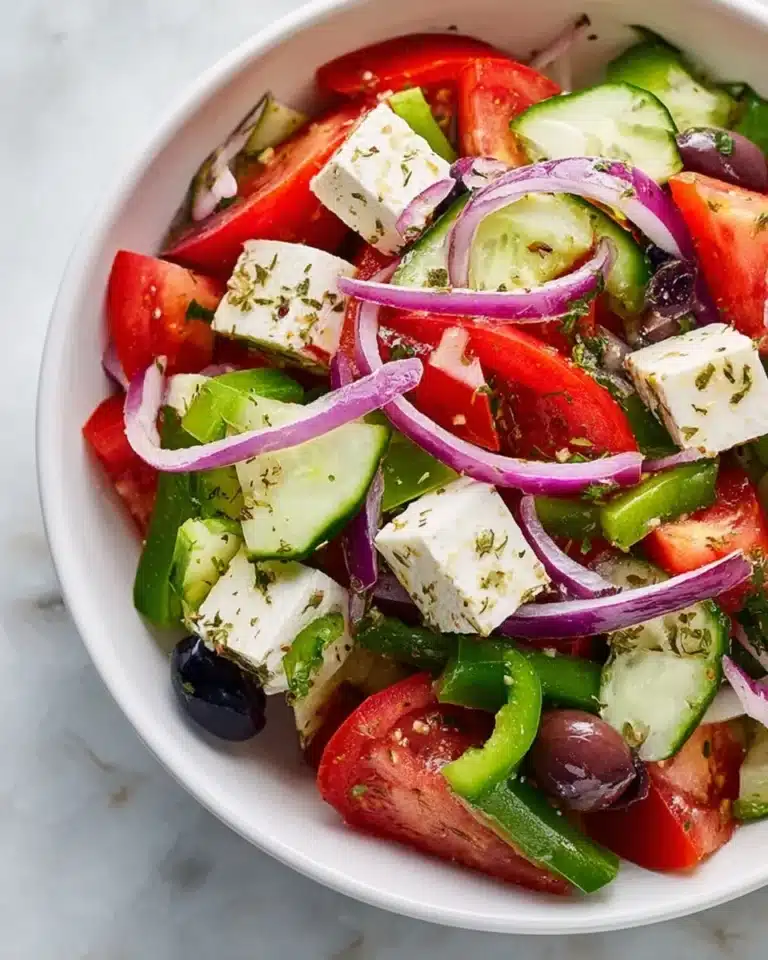 Vegan Greek Salad Recipe