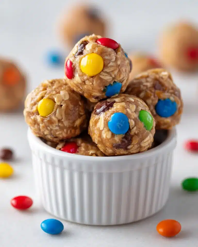 Monster Cookie Energy Balls Recipe