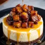 Caramelized Banana Cheesecake with Rum Glaze Recipe