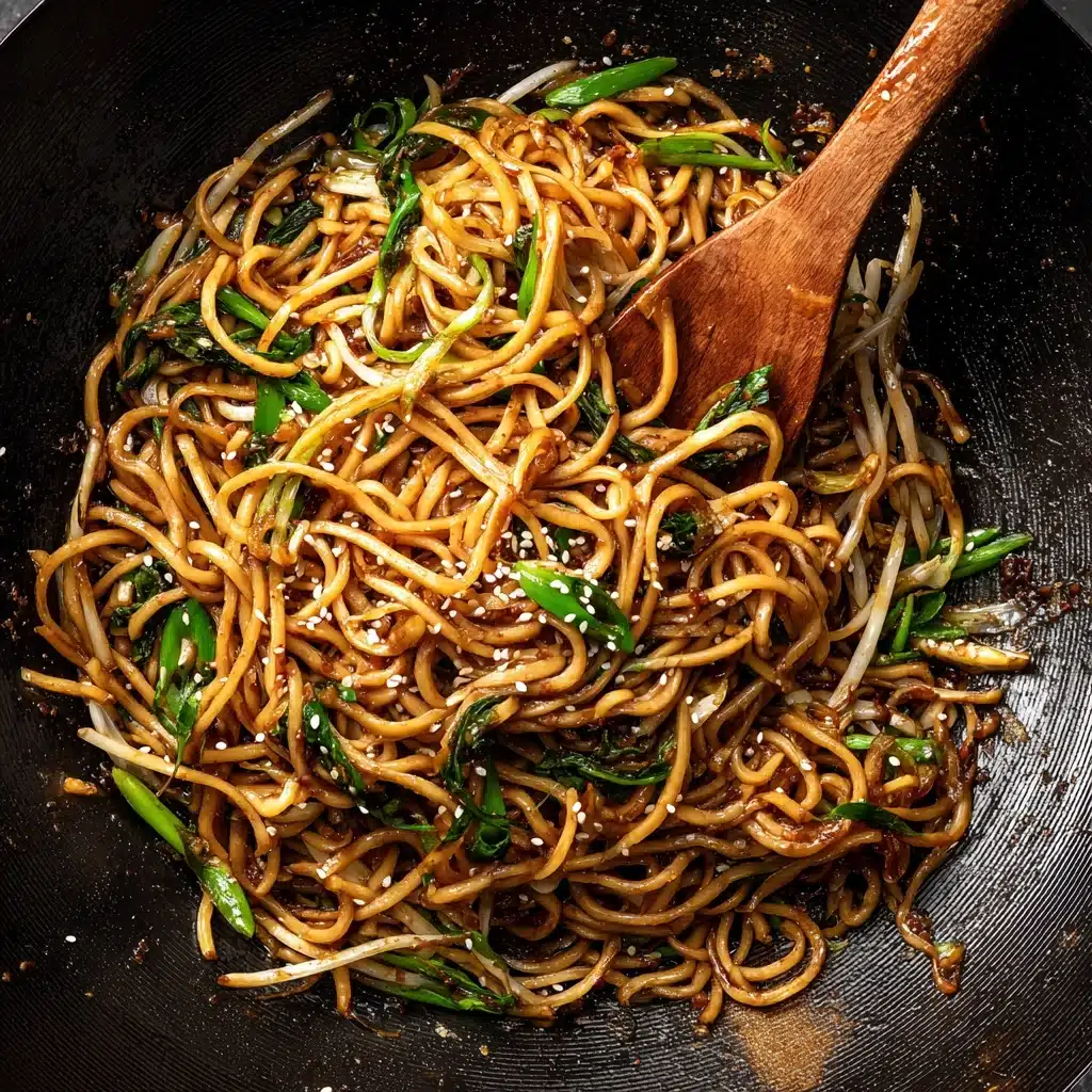 10-Minute Pan Fried Noodles Recipe 4 10-Minute Pan Fried Noodles Recipe - Recipe Image