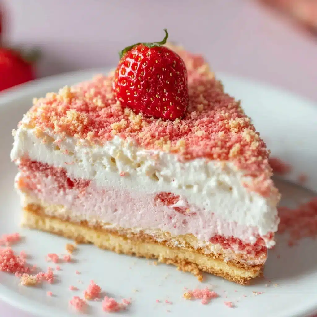 Strawberry Crunch Cheesecake Recipe 5 Strawberry Crunch Cheesecake Recipe - Recipe Image