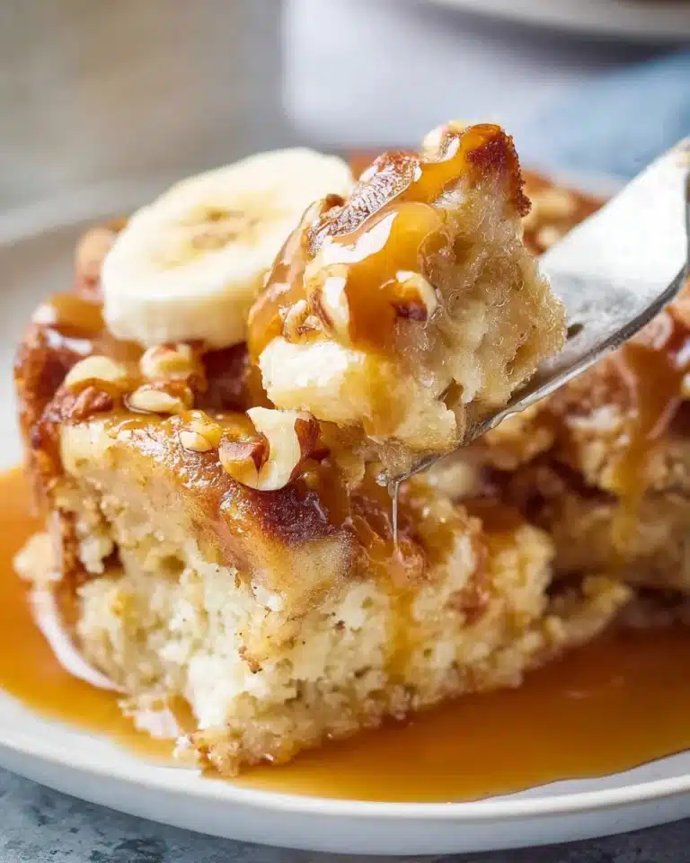 Banana Bread Pudding Recipe