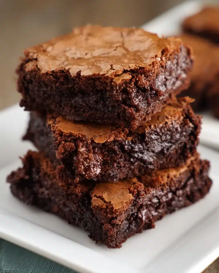 Easy 3-Ingredient Nutella Brownies Recipe
