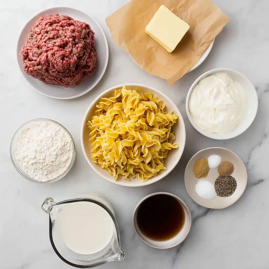 30-Minute Ground Beef Stroganoff Recipe - Recipe Image