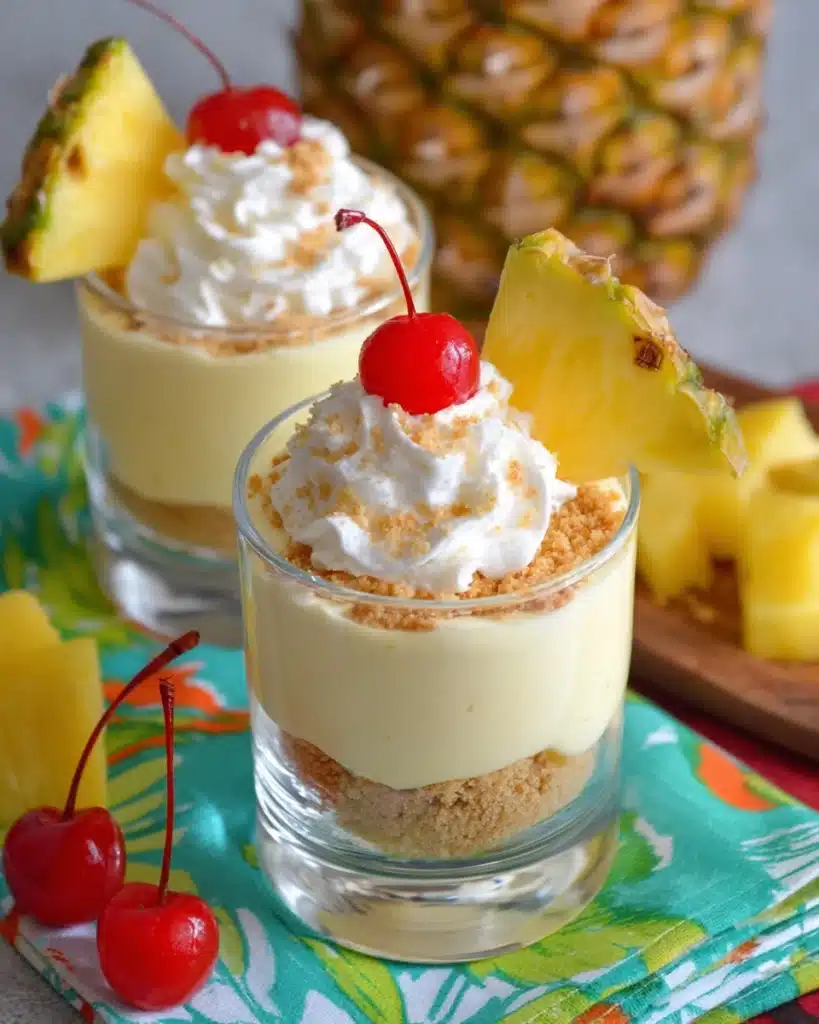 PINA COLADA CHEESECAKE MOUSSE Recipe